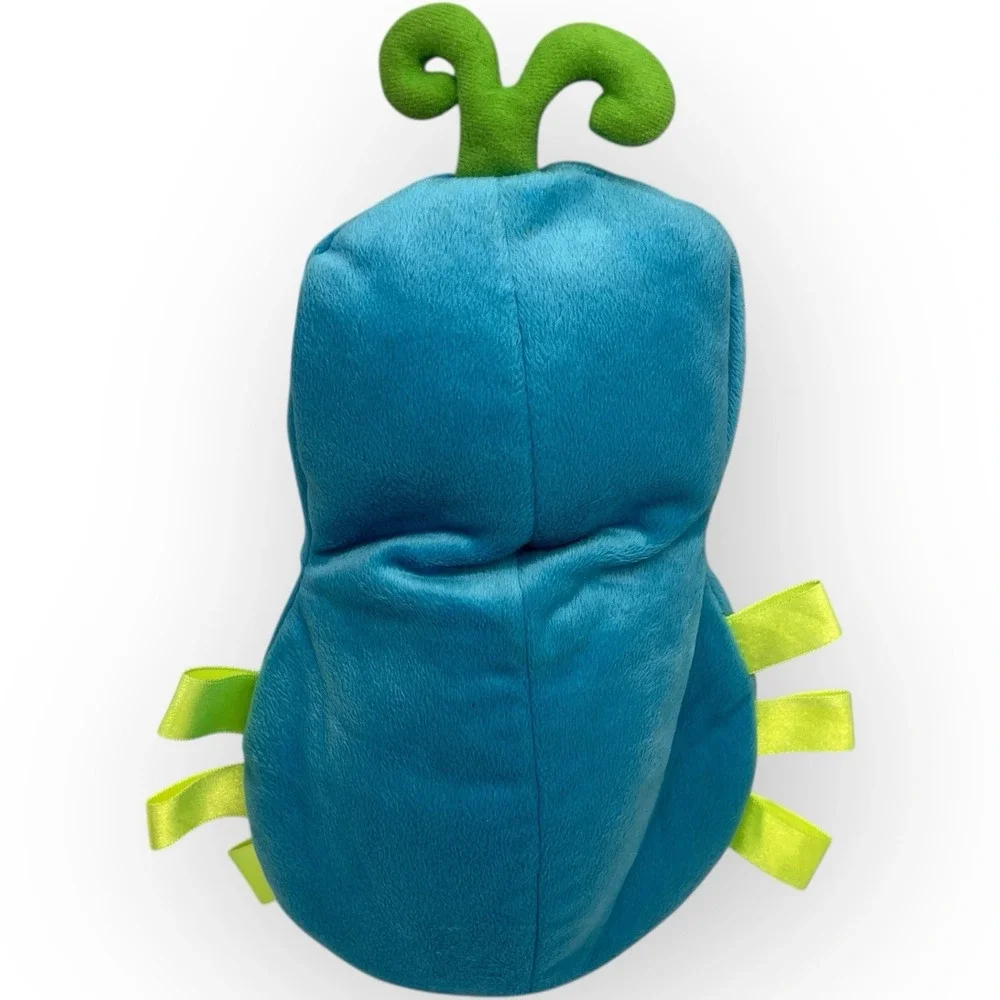 Manhattan Toy Snuggle Bug Blue Soft Plush Baby Doll & Pea Pod Set Stuffed Animal